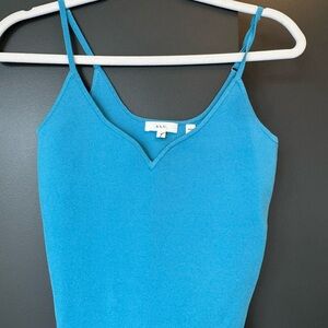 A.L.C. Blue Fitted Sleeveless Camisole